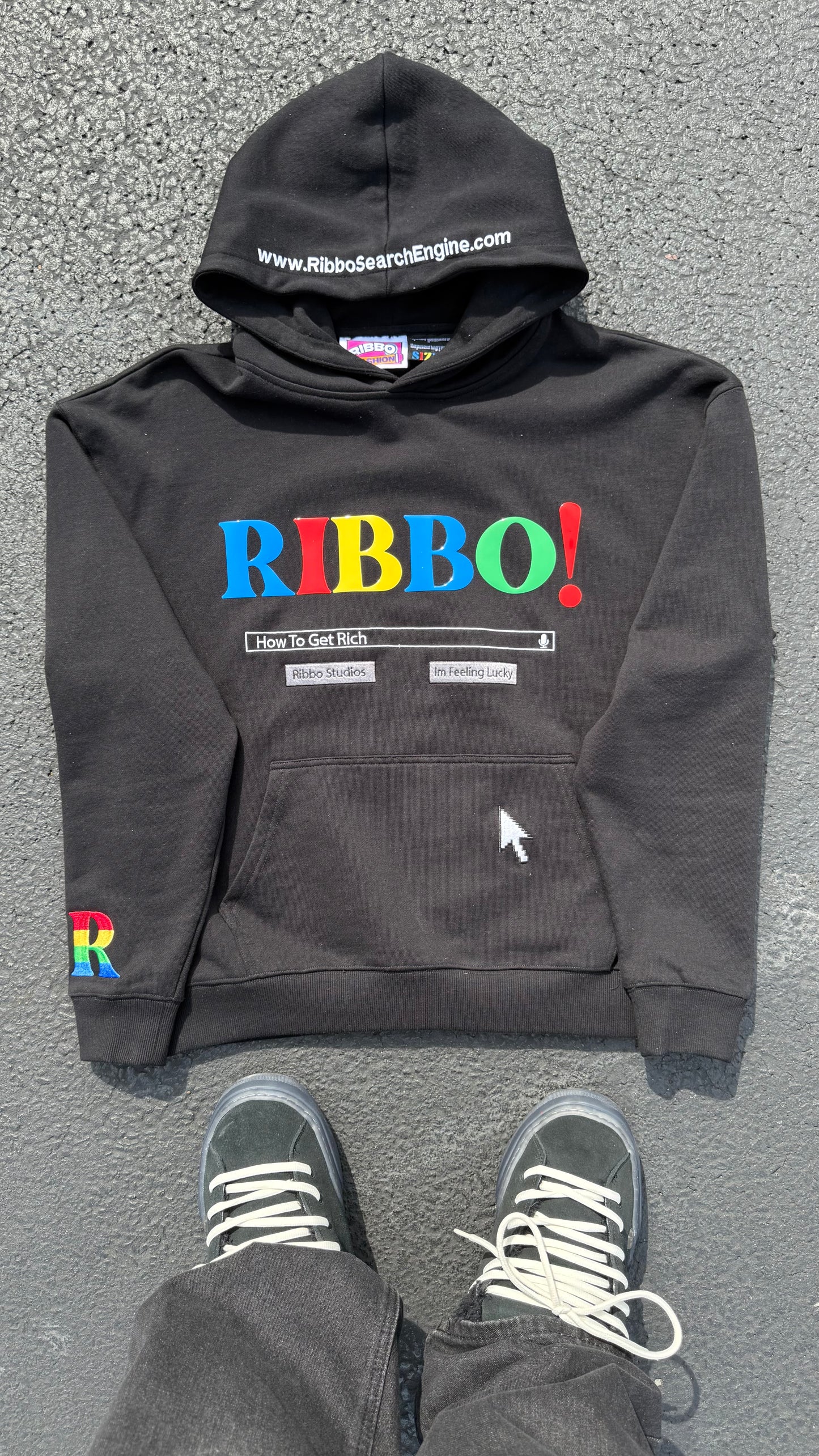 RibboSearchEngine Hoodie (Black)