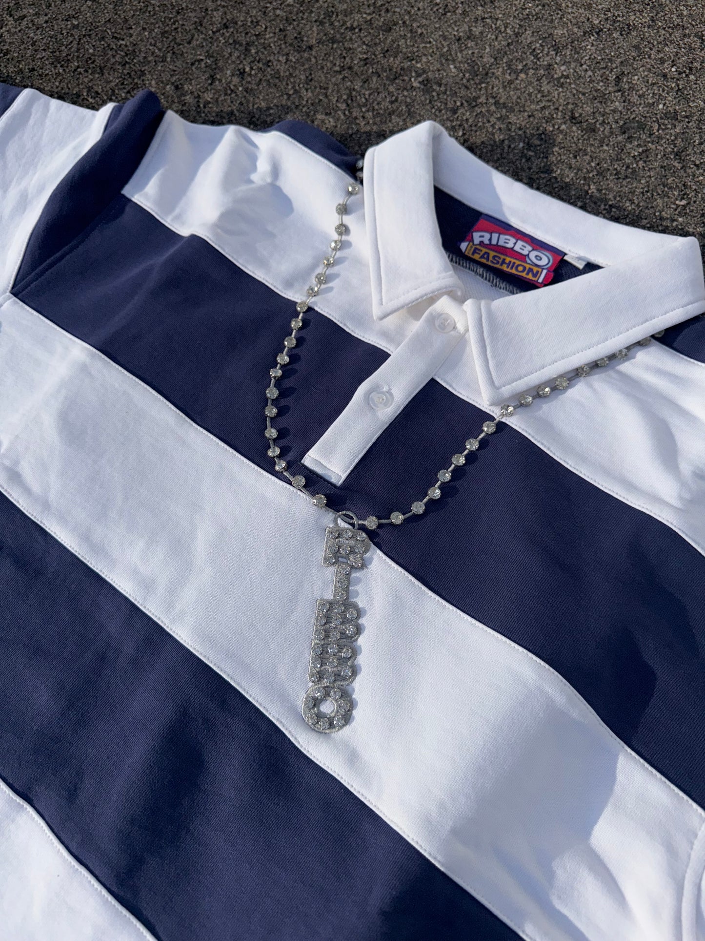 Chain Polo (Blue)