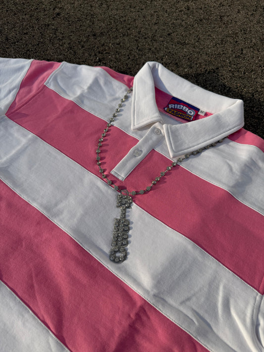 Chain Polo (Pink)